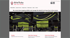Desktop Screenshot of abstractdisplays.com